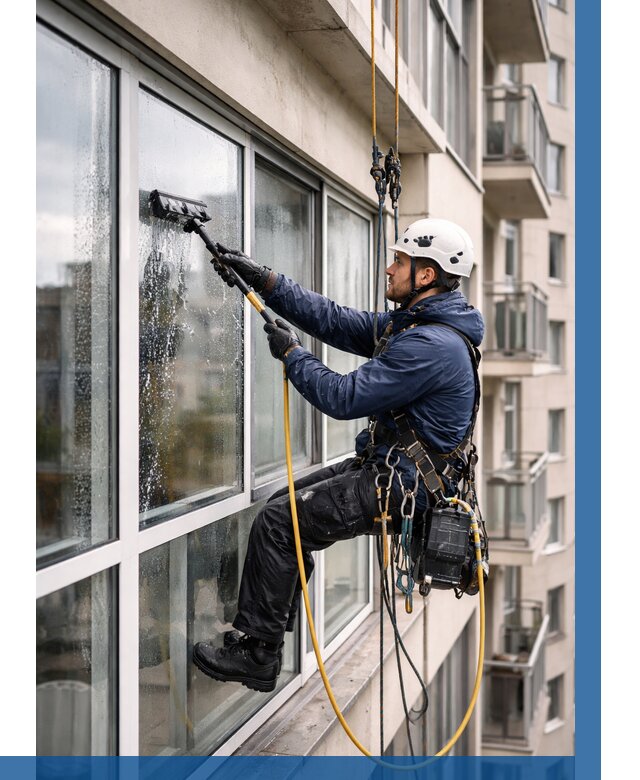 Мойка балконного остекления в Минусинске от 3556 р. | ВЫСОТНИК-Мнс