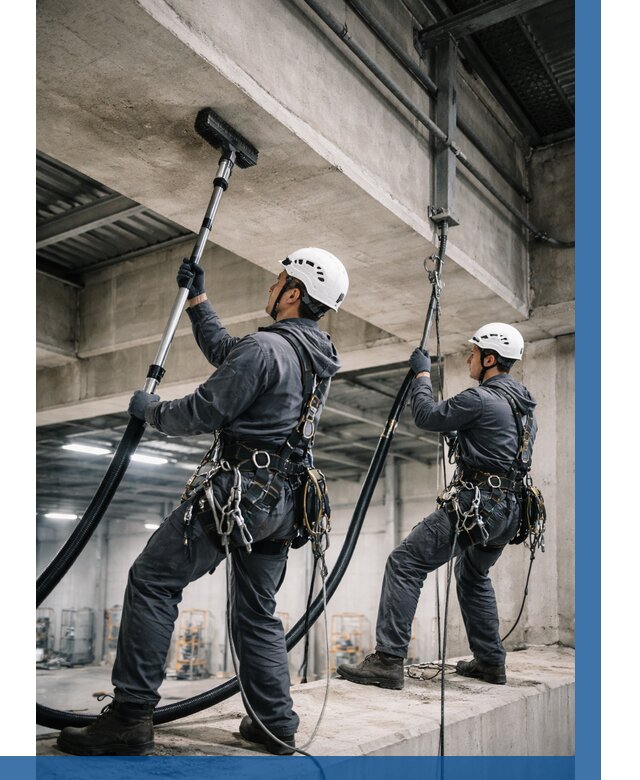 Обеспыливание потолочных конструкций в Минусинске от 254 р. |ВЫСОТНИК-Мнс