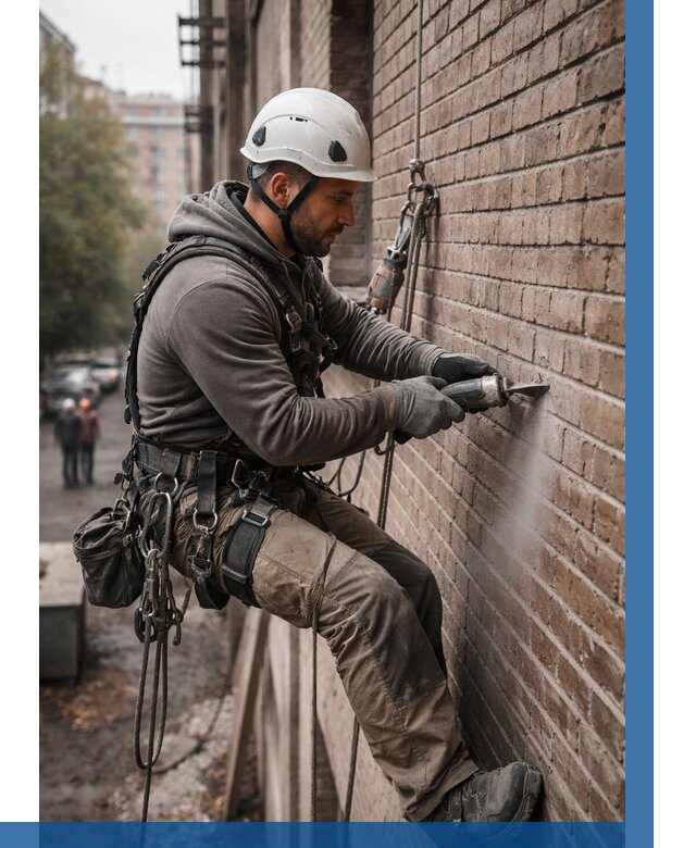 Расшивка кирпичных швов в Минусинске от 610 р. | ВЫСОТНИК-Мнс