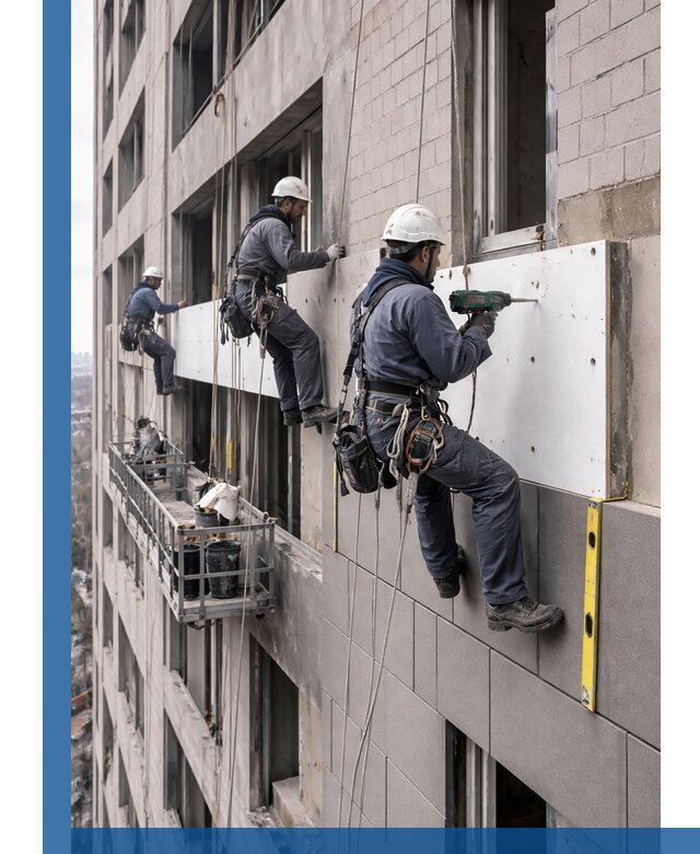 Монтаж фасадных термопанелей высокого качества в Минусинске