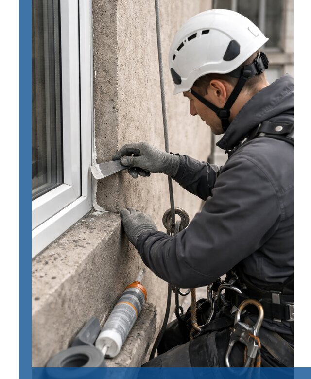 Герметизация монтажных швов окон в Минусинске с гарантией качества