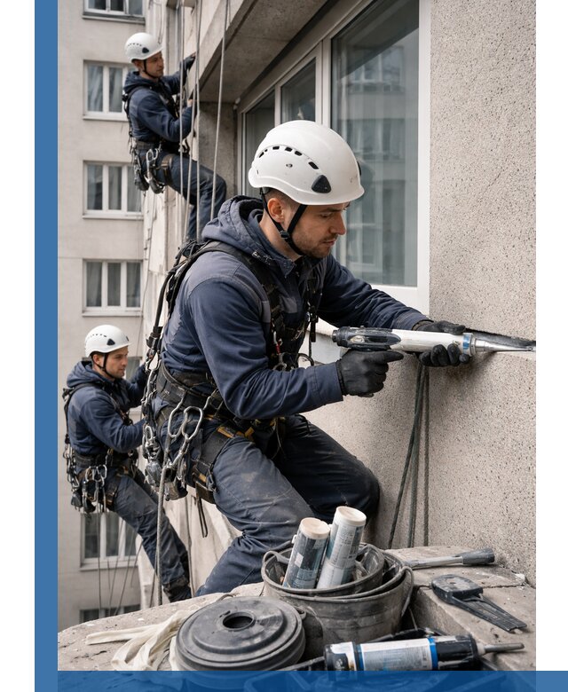 Герметизация швов лоджии в Минусинске профессионально и надежно