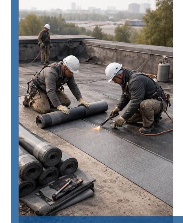 Монтаж мягкой кровли в Минусинске профессионально и надежно