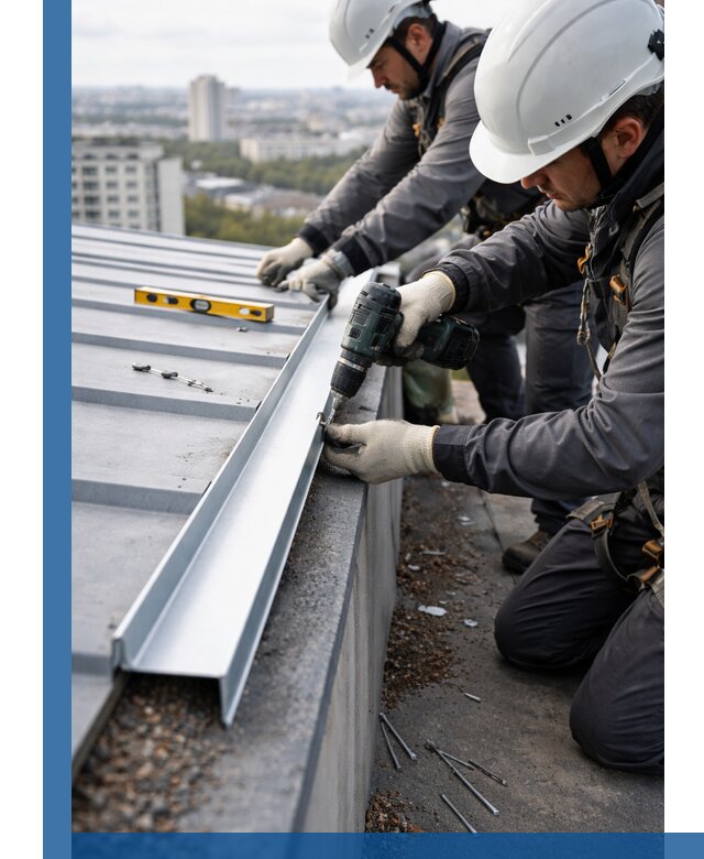 Монтаж капельника на кровле в Минусинске с гарантией качества