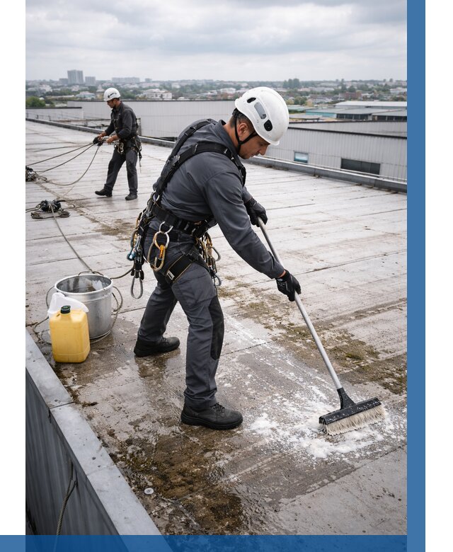 Очистка крыши по графику в Минусинске от 7621 р. | ВЫСОТНИК-Мнс