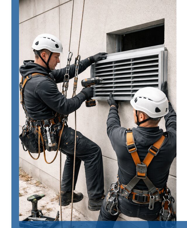 Монтаж вентиляционных решеток в Минусинске профессиональный сервис