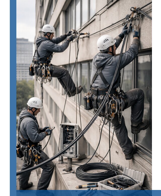 Прокладка оптоволоконного кабеля в Минусинске под ключ с тестированием