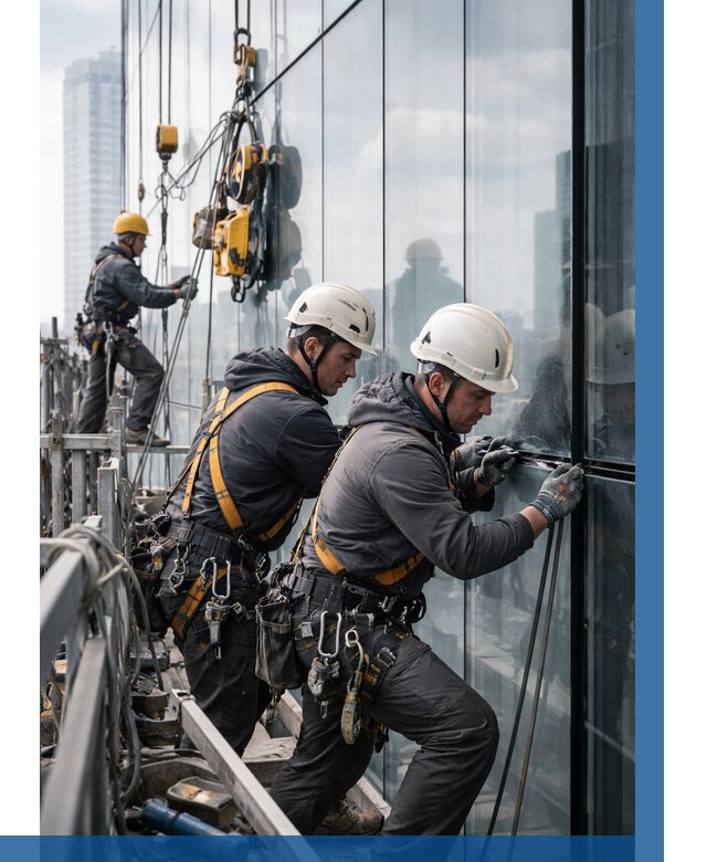 Структурное остекление фасадов в Минусинске от 9653 р. | ВЫСОТНИК-Мнс