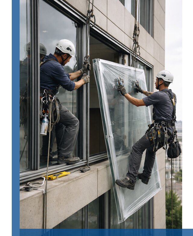 Профессиональная замена стекла в витраже в Минусинске с гарантией