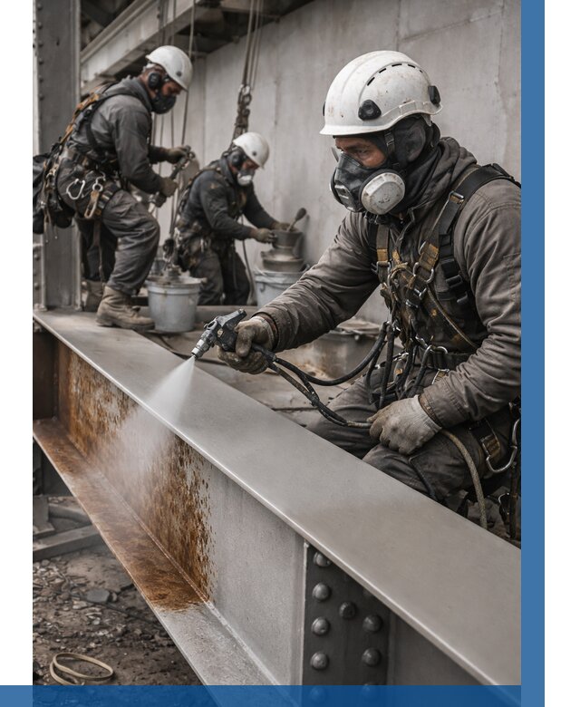 Антикоррозионная покраска металла в Минусинске от 711 р. | ВЫСОТНИК-Мнс