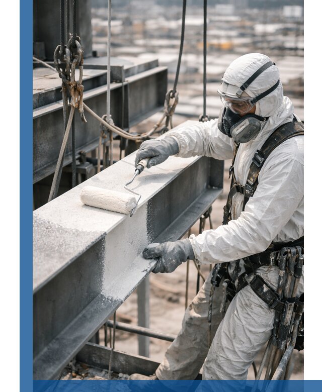 Профессиональная огнезащитная обработка металлоконструкций в Минусинске