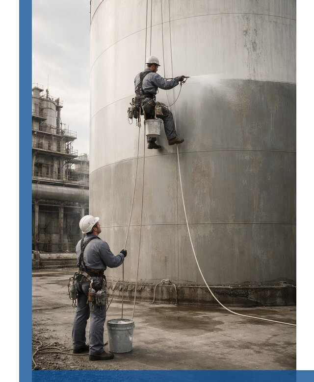 Покраска стальных резервуаров и емкостей в Минусинске профессионально