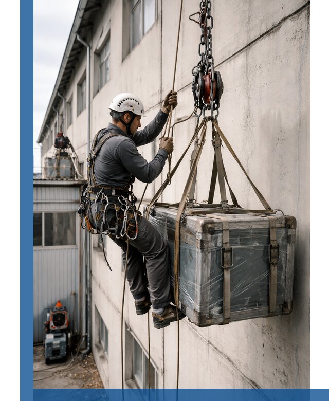 Подъем грузов на высоту в Минусинске для промышленных объектов