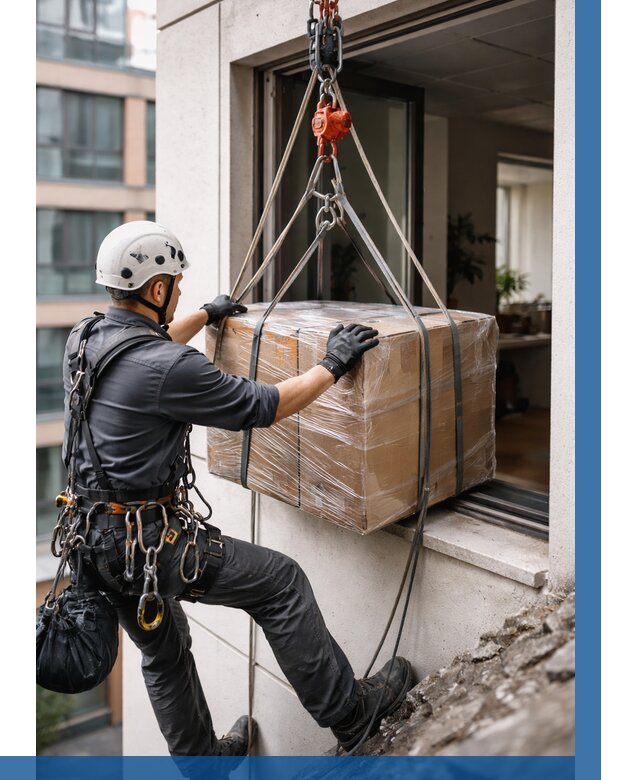 Подъем груза через окно в Минусинске от 4572 р. | ВЫСОТНИК-Мнс