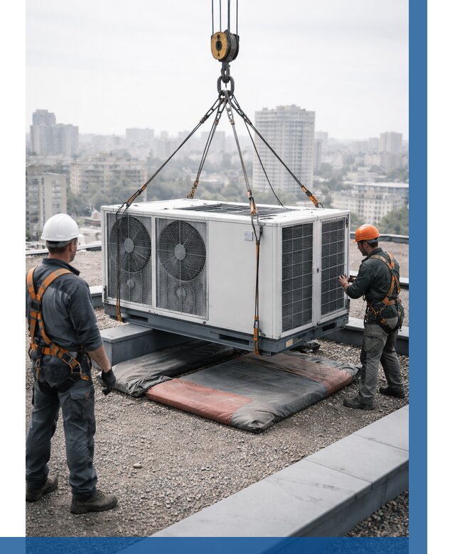 Подъем груза на крышу в Минусинске от 5081 р. | ВЫСОТНИК-Мнс заказать