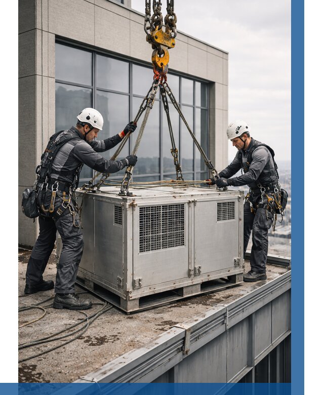 Такелажные работы на высоте в Минусинске от 8129 р. | ВЫСОТНИК-Мнс