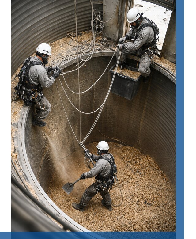 Чистка зерновых бункеров в Минусинске от 12193 р. | ВЫСОТНИК-Мнс