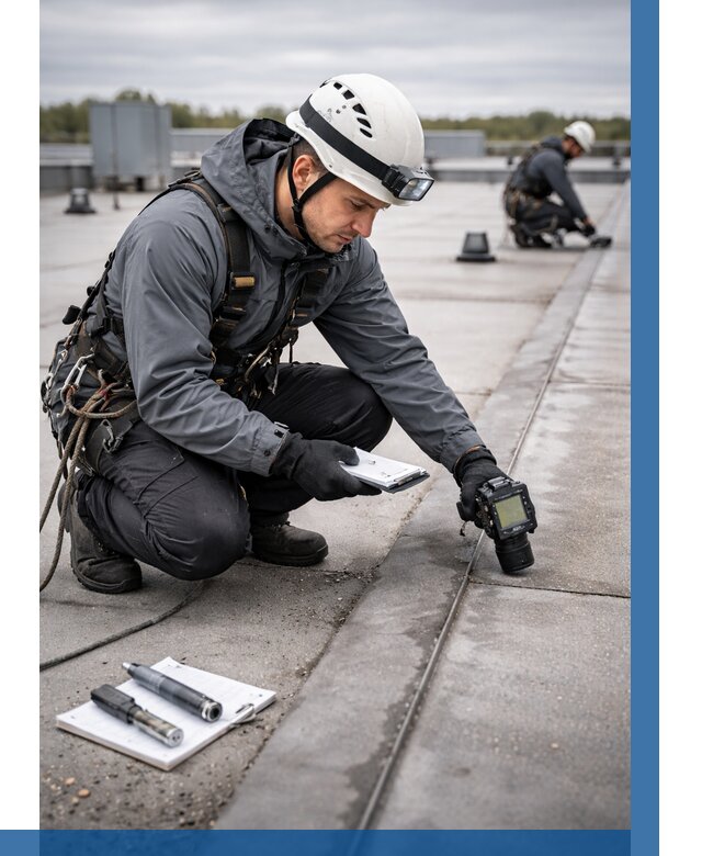 Обследование кровли на протечки в Минусинске от 4572 р. | ВЫСОТНИК-Мнс