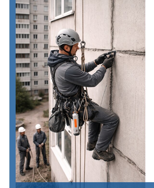 Обследование межпанельных швов и герметизация в Минусинске