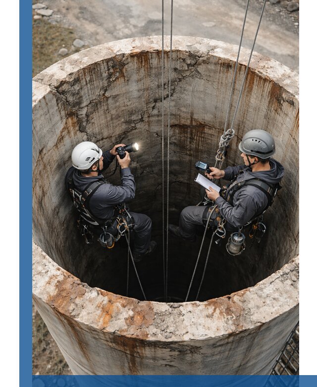 Обследование дымовой трубы: диагностика и оценка состояния в Минусинске